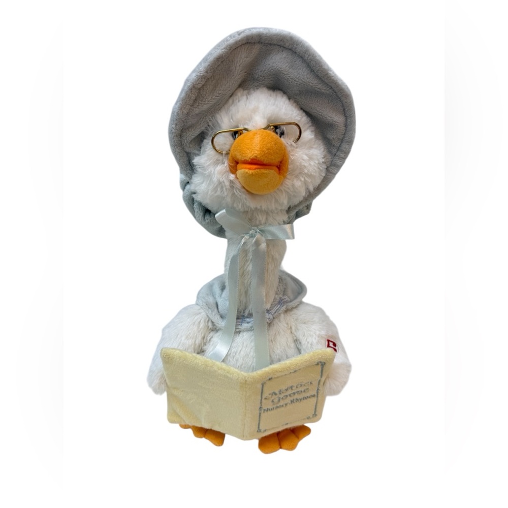 CUDDLE BARN GOOZE Stuffed Animal Story-Telling Talking for Kids